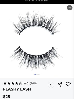 Moxielash FLASHY Magnetic lashes NEW